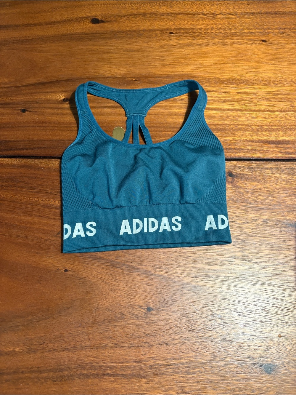 adidas Teal Racerback bra